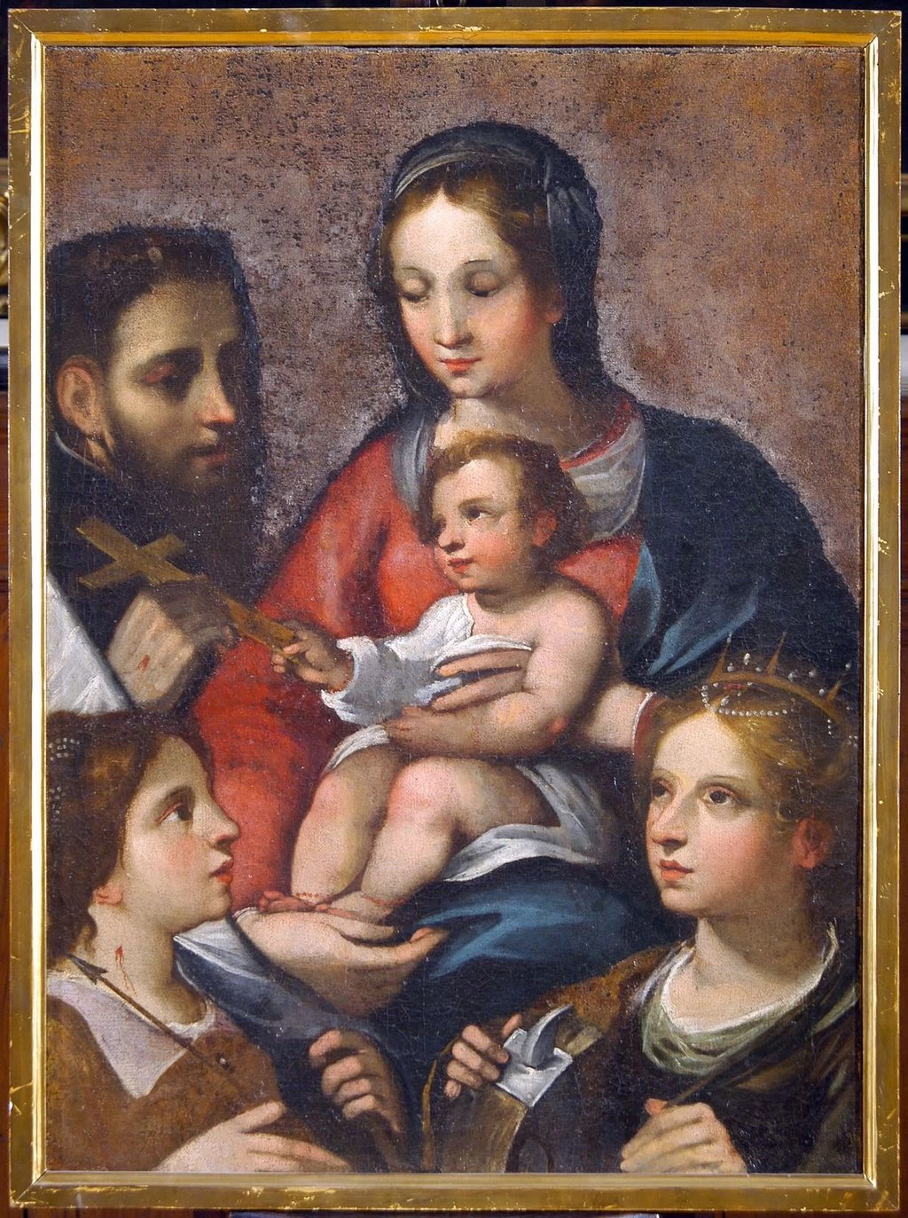 Madonna con Bambino e Santi - Siena